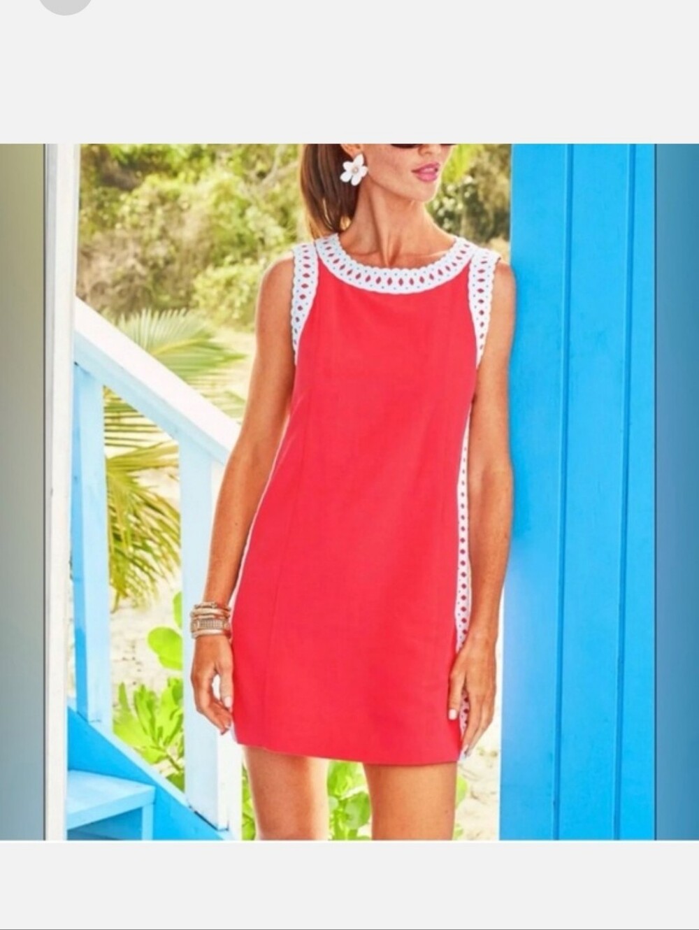NWT Lilly Pulitzer Sadie Shift Romper MIZNER RED Size 12 $218